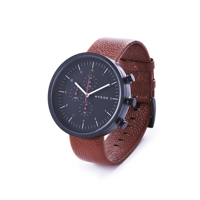 Hygge MSL3216BCRD Black Dial Leather Strap Wat..