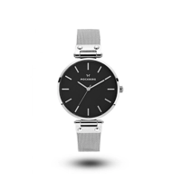 Mockberg MO504 Stainless Steel Black Dial Watc..