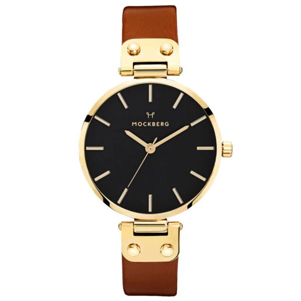 Mockberg MO114 Ladies Brown Leather Strap Watch