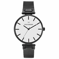 Mockberg MO506 Black Stainless Steel Ladies Wa..