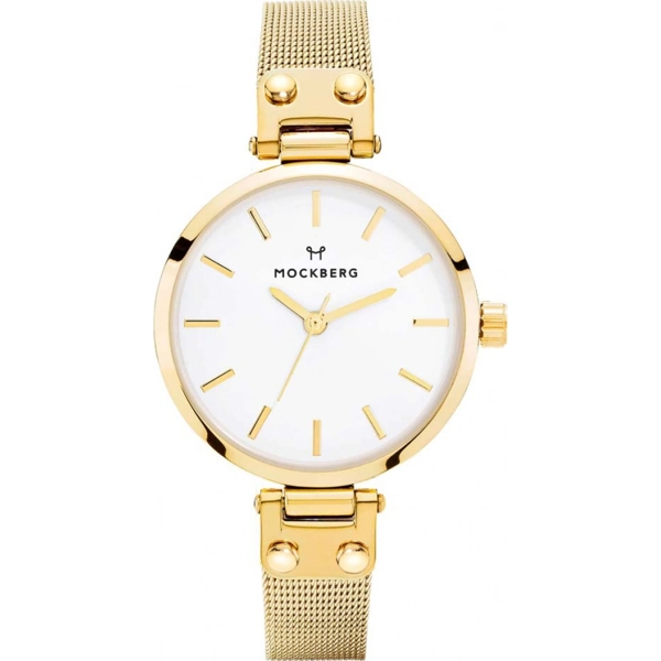 Mockberg MO401 Stainless Steel Golden Ladies Watch
