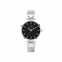 Mockberg MO1604 Stainless Steel Black Dial Lad..