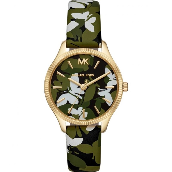 Michael Kors MK2811 Multi color Dial Leather Strap Ladies Watch