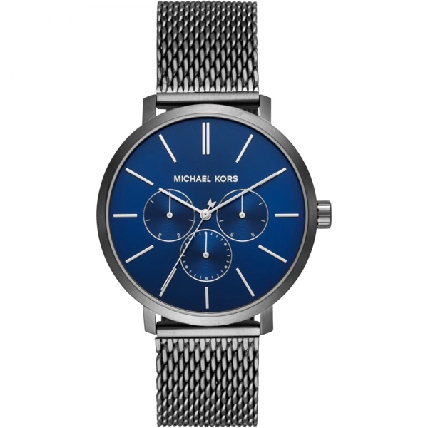 Michael Kors MK8678 Blue Dial Mesh Band Strap Watch For Men