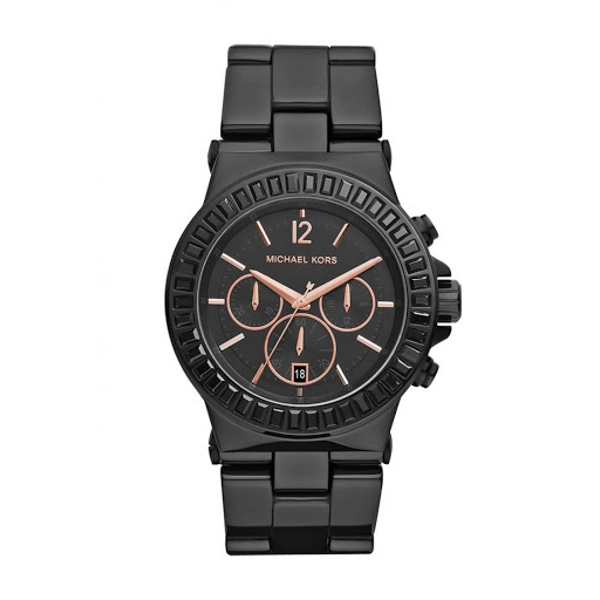 Michael Kors Chronograph Ceramic 50M Ladies Watch - MK5565