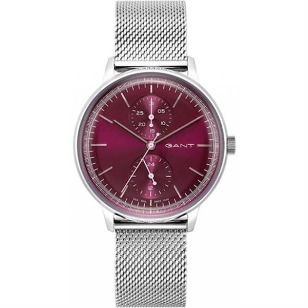 Gant GTAD09000499I Purple Dial Stainless Steel Strap Ladies Watch
