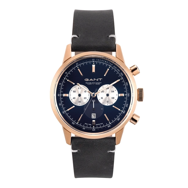 Gant GT064004 Blue Dial Leather Strap Gents Watch