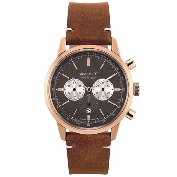 Gant GT064005 Grey Dial Leather Strap Gents Watch
