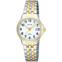 Pulsar PH7222X1 White Dial Stainless Steel Str..