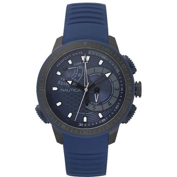 Nautica NAPCPT002 Blue Dial Silicone Strap Gents Watch