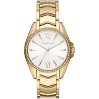 Michael Kors MK6693 Gold Stainless Steel White..