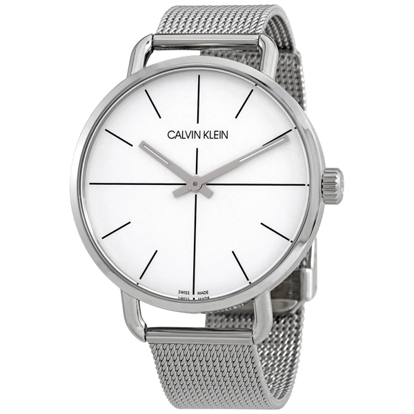Calvin Klein K7B21126 Silver Stainless Steel Watch for Ladies