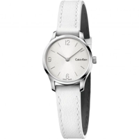 Calvin Klein K7V231L6 White Leather Strap Watc..