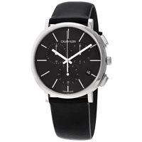 Calvin Klein K8Q371C1 Mens Black Leather Strap..