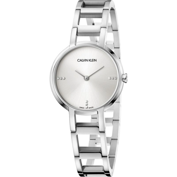 Calvin Klein K8N2314W Silver Stainless Steel Strap Womens Watch