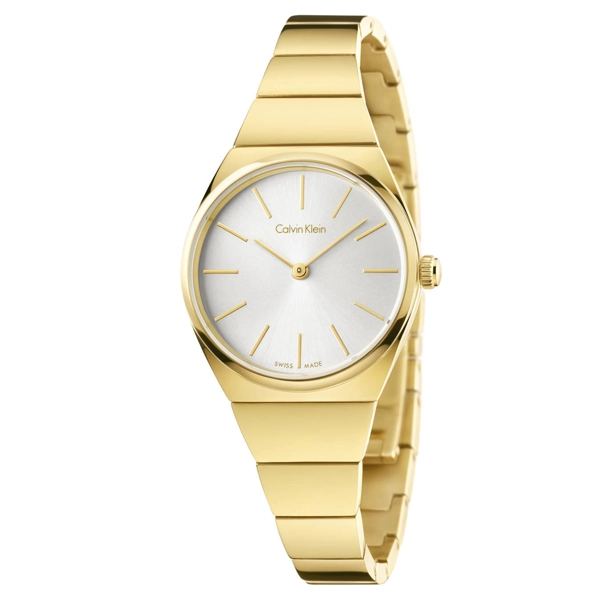 Calvin Klein k6c23546/28MM Gold Stainless Steel Watch for Ladies