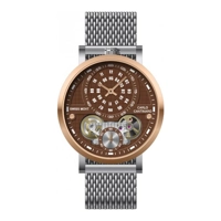 Carlo Cantinaro CC1004GM015 Brown Dial Stainle..
