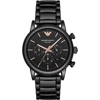additional image for Emporio Armani AR1509 Luigi Ceramic Black Dial Men's Watch