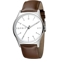 Esprit ES1G034L0015 Brown Leather Strap Watch ..