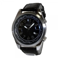 Heinrichssohn HS1003B Black Dial Leather Strap..