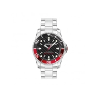 Heinrichssohn HS1015A Black Dial Stainless Ste..