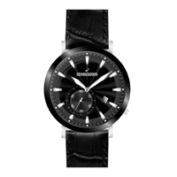 Heinrichssohn HS1016C Black Dial Leather Strap..