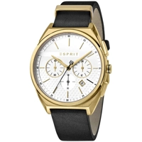 Esprit ES1G062L0025 Black Leather Strap Watch ..