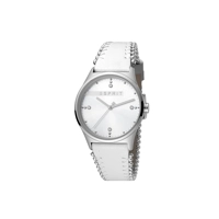 Esprit ES1L032L0015 White Leather Strap Watch ..