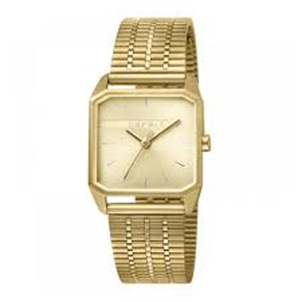 Esprit ES1L071M0025 Stainless Steel Gold Dial Ladies Watch