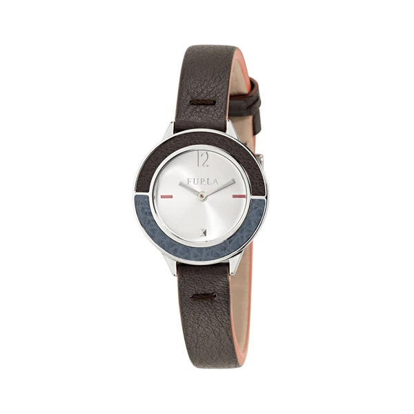 Furla R4251109520 White Dial Leather Strap Ladies Watch