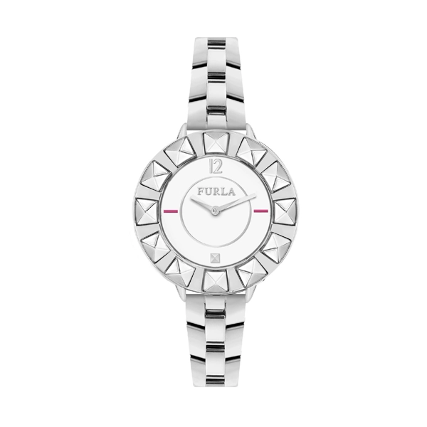 Furla R4253109503 White Dial Stainless Steel Ladies Watch