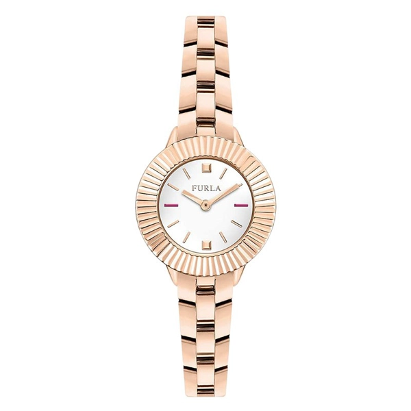 Furla R4253109526 White Dial Stainless Steel Ladies Watch