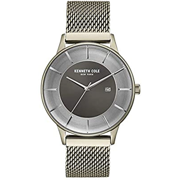 Kenneth Cole KC50113001 Silver Stainless Steel Mens Watch