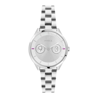 Furla R4253102509 Silver Dial Stainless Steel ..