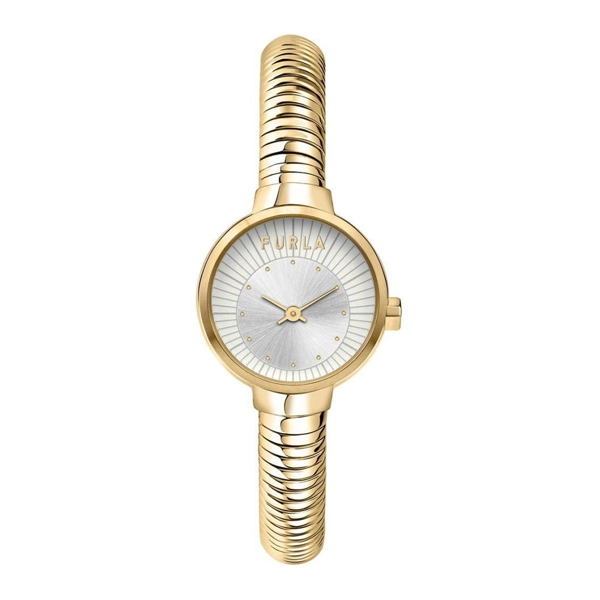 Furla R4253137501 Silver Dial Stainless Steel Ladies Watch