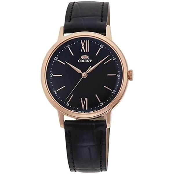 Orient RA-QC1703B10B Black Leather Strap Watch for Ladies
