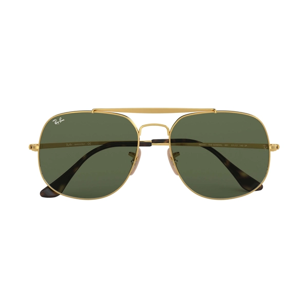 Ray Ban RB3561 001 57-17 Grey Green Lenses Men’s Sunglasses