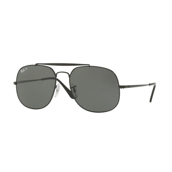 Ray Ban RB3561 002/58 57-17 Black Frame Grey Lenses Men’s Sunglasses