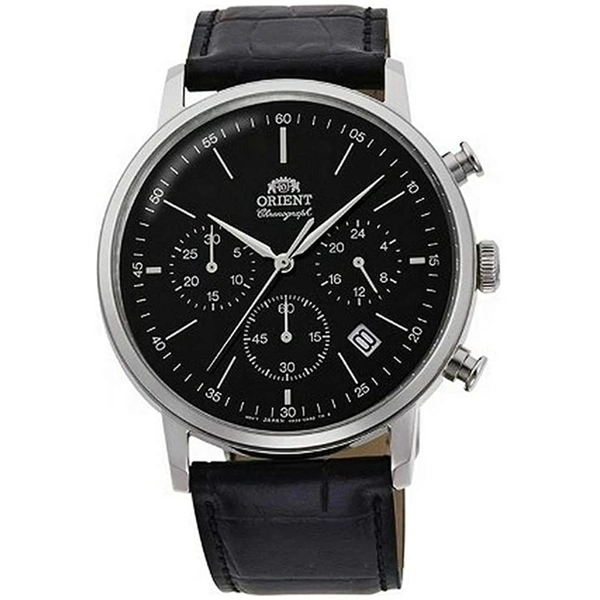 Orient RA-KV0404B10B Black Leather Strap Watch for Men