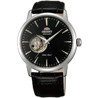 Orient FAG02004B0 Black Leather Black Dial Men..