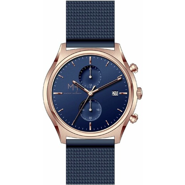 Marco Milano MH99235G2 Blue Dial Stainless Steel Strap Gents Watch