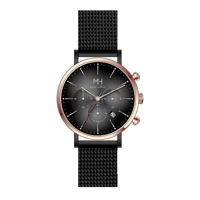 Marco Milano MH99238G1 Black Dial Stainless St..