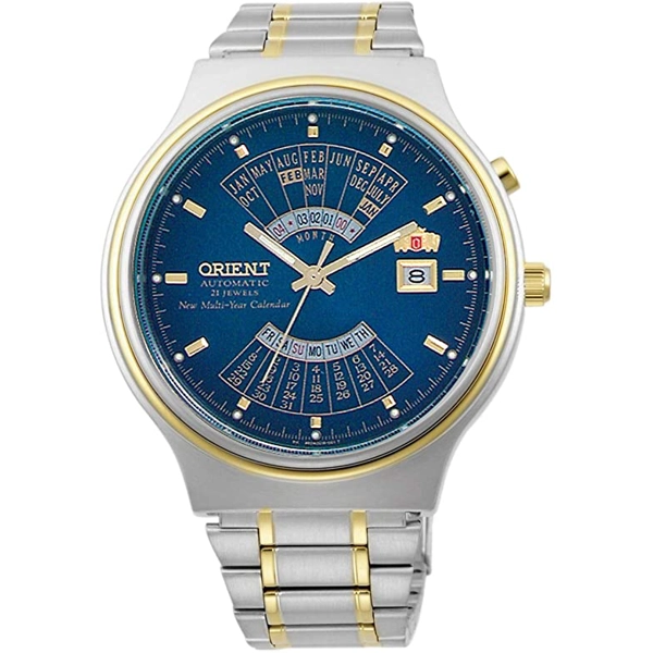 Orient FEU00000DW Stainless Steel Blue Dial Watch for Men