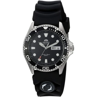 Orient FAA02007B9 Black Rubber Strap Watch for..