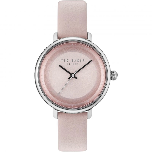Ted Baker 10031533 Pink Dial Leather Strap Ladies Watch