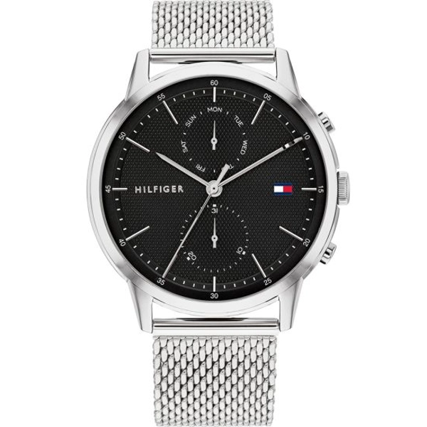 Tommy Hilfiger 1710433  Black Stainless Steel Watches For Men