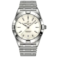 Breitling Chronomat A77310101A2A1 Silver Stain..