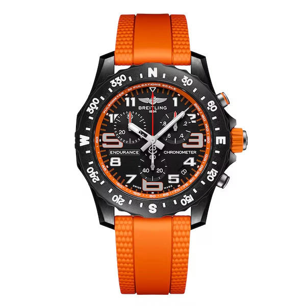 Breitling professional X82310A51B1S2 Orange Leather Watches For Men