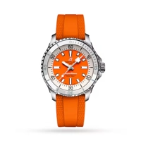 Breitling  Superocean A17377211O1S1 Orange Lea..