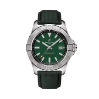 Breitling Avenger A17328101L1X1 Green Leather ..